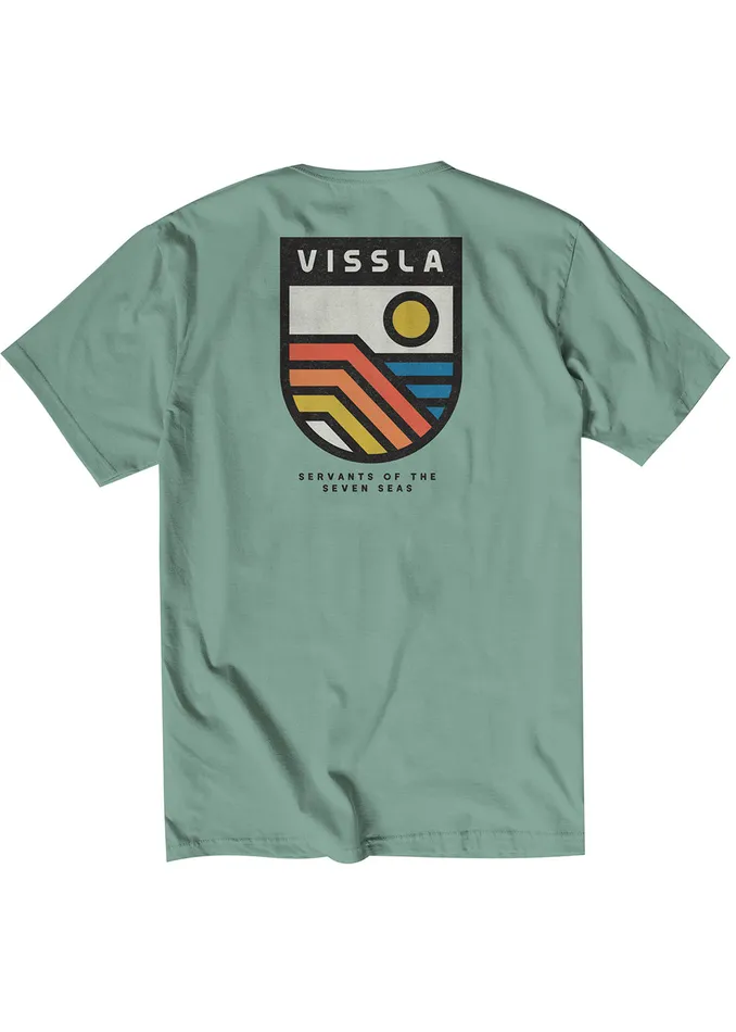 Premium Tees Men Elevation Organic Pkt Tee Jade Vissla