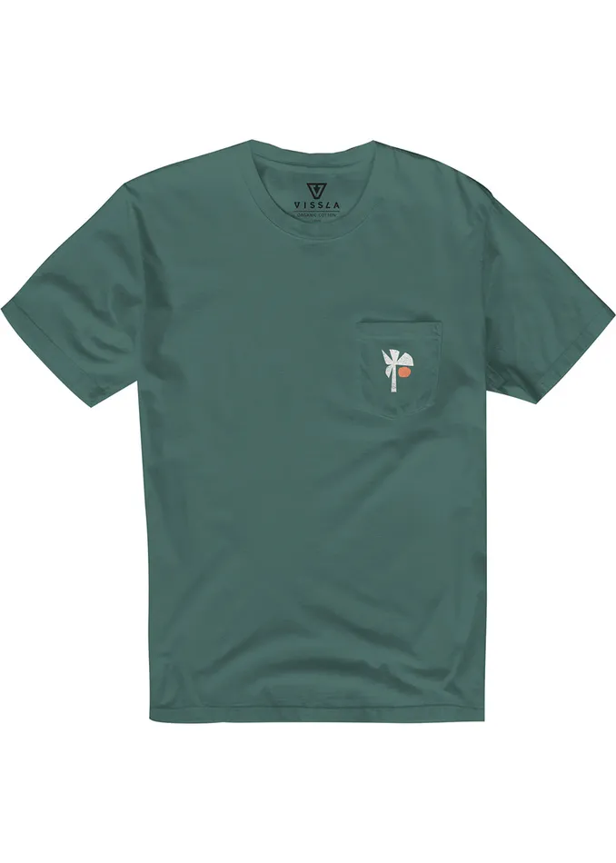 Premium Tees Vissla Men The Ecology Center Premium Pkt Tee Pine Premium Tees Vissla Men The Ecology Center Premium Pkt Tee Pine