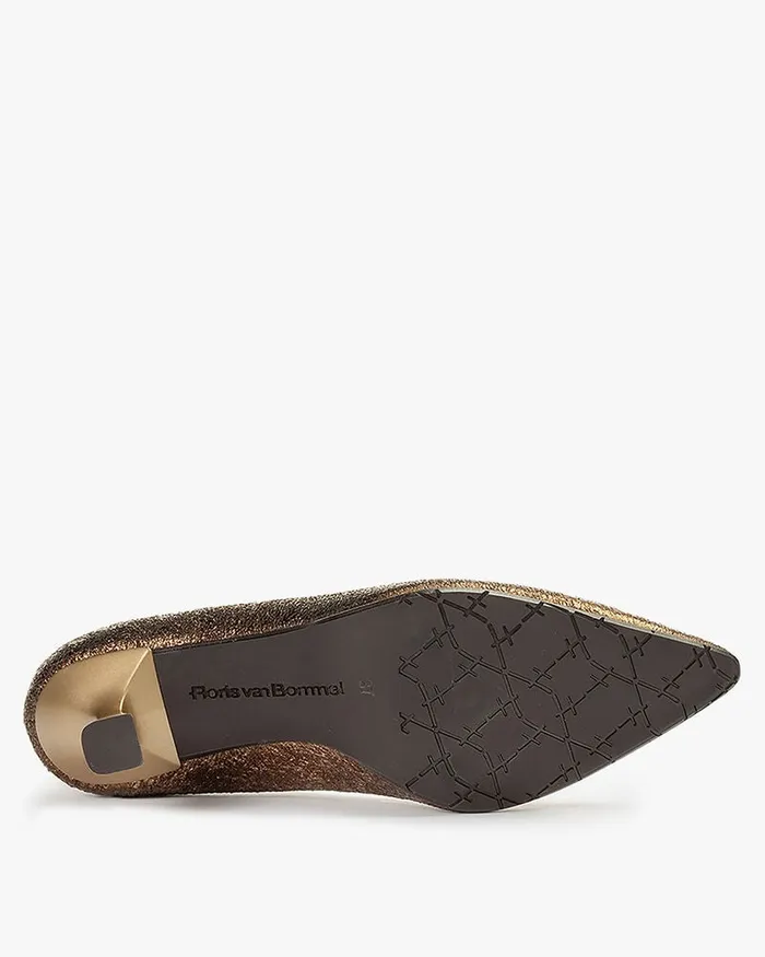 Pumps Women Floris Van Bommel Pointi 0114 Metallicprint
