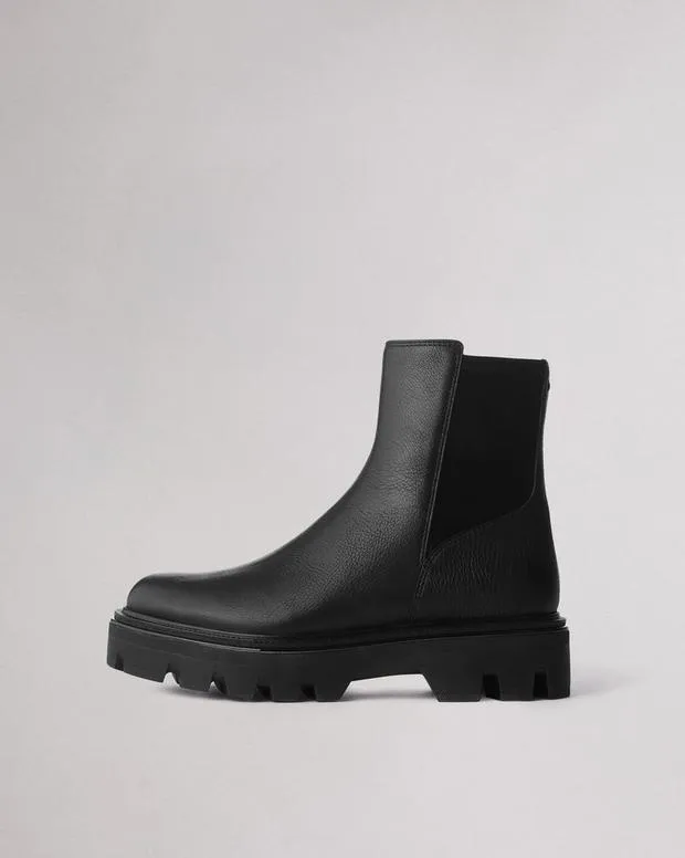 Quinn Leather Boot Black Boots rag and bone Women