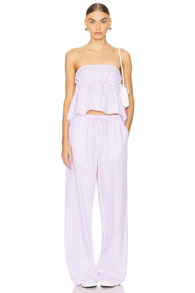 Ray Pant Pink and Blue Women Lovers and Friends Pants Ray Pant Pink and Blue Women Lovers and Friends Pants