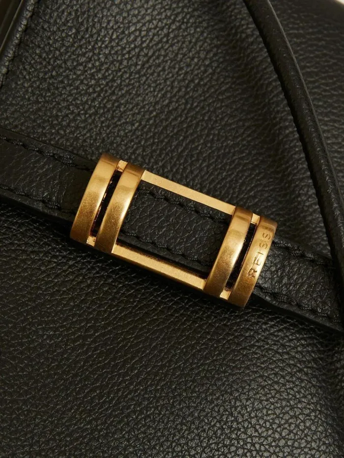 REISS Bags and Purses Women Leather Phone Holder Black