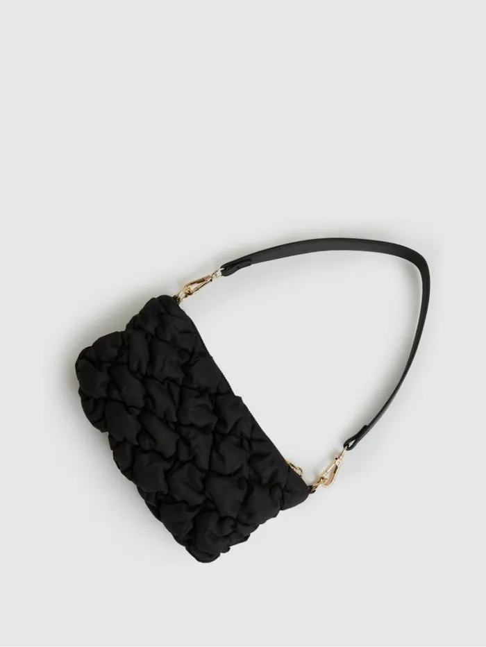 REISS Bags and Purses Women Quilted Shoulder Bag Black