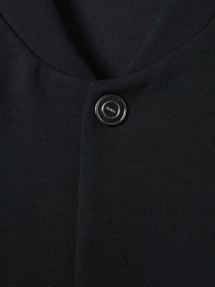 REISS Coats and Jackets Men Colourblock Jersey Bomber Jacket Navygrey