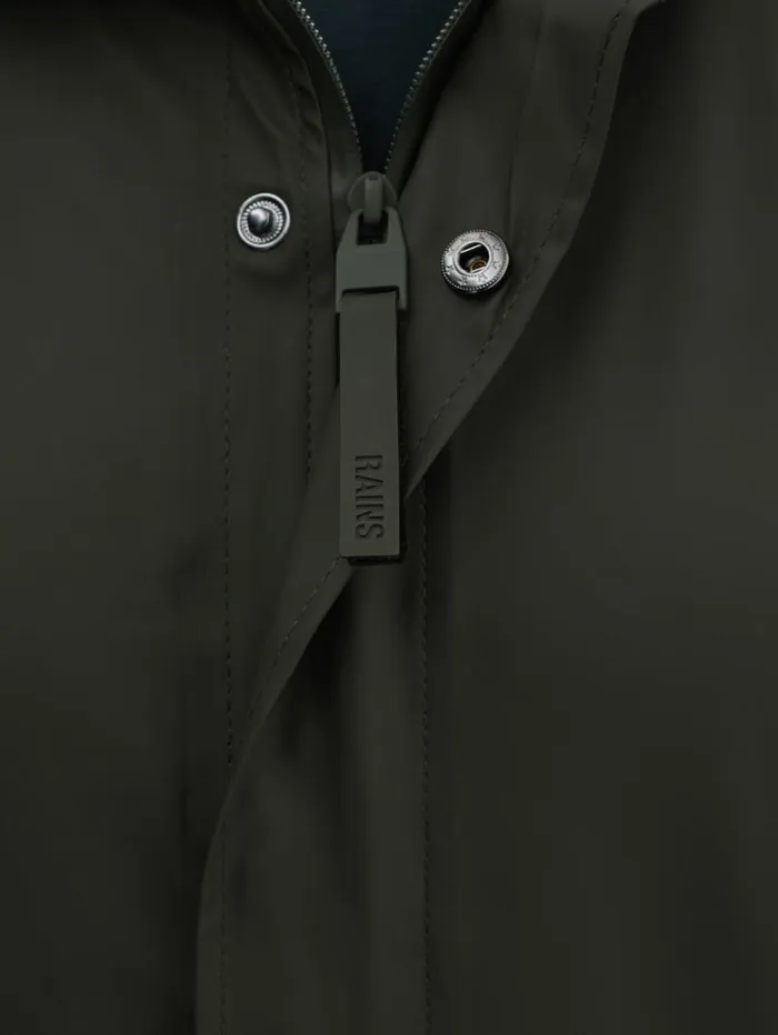 REISS Coats and Jackets Men Rains Fishtail Parka Dark Green