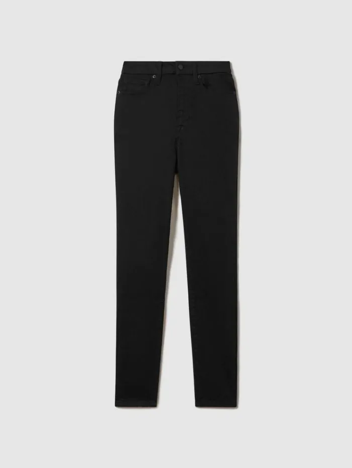 REISS Denim Women Good American Ultra High Skinny Jeans Black