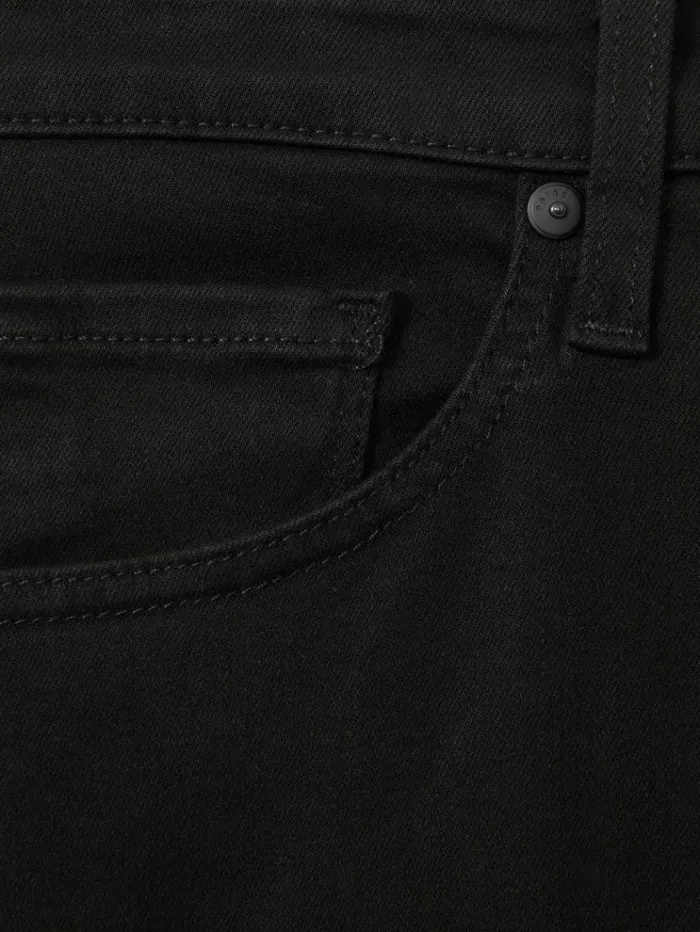REISS Jeans Men Paige Straight Leg Jeans Black Shadow