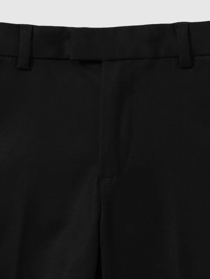 REISS Pants Children Slim Fit Chinos Black