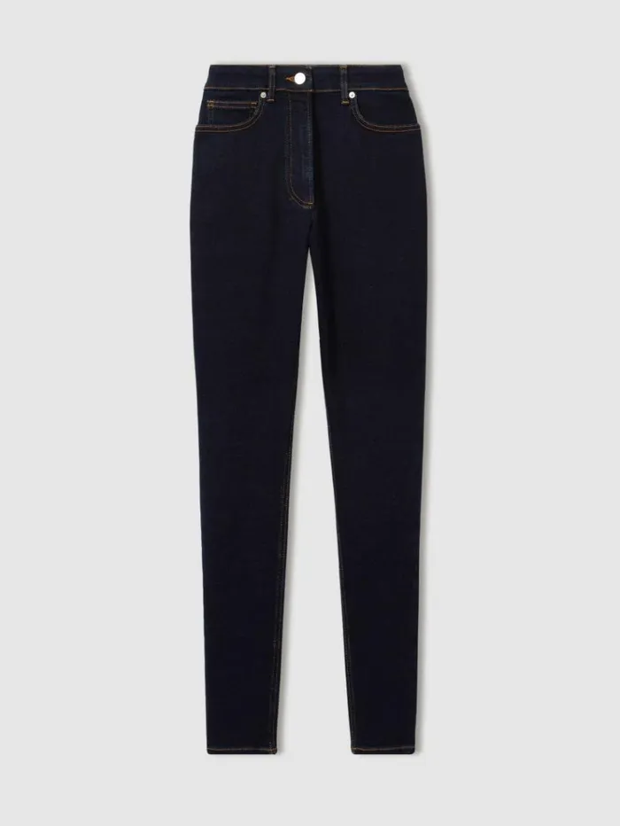 REISS Pants Women Skinny Jeans Dark Blue