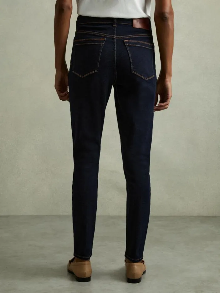 REISS Pants Women Skinny Jeans Dark Blue