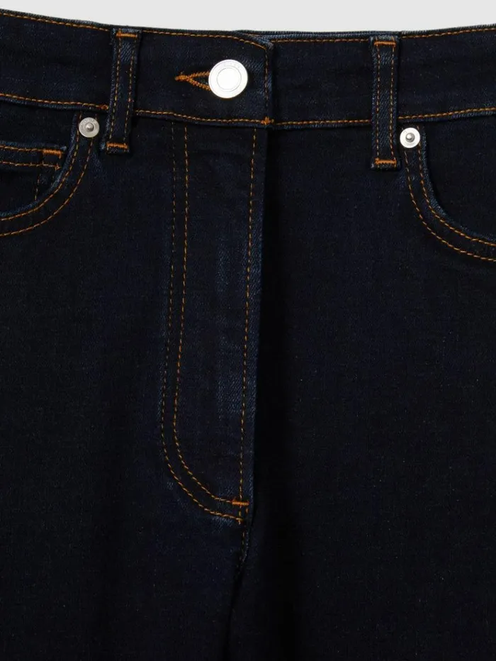 REISS Pants Women Skinny Jeans Dark Blue
