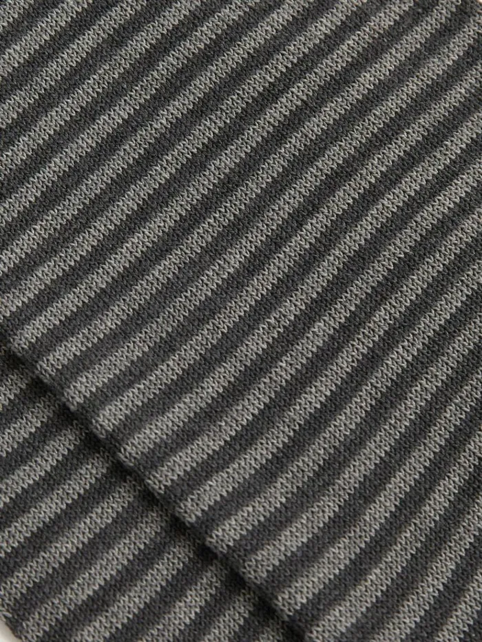 REISS Socks and Underwear Men Striped Socks Charcoalgrey