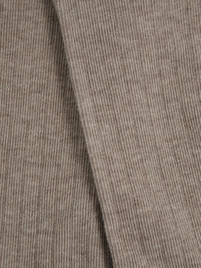 REISS Socks Women Cotton Blend Ribbed Loafer Socks Neutral