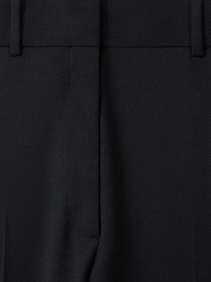 REISS Suits and Tailoring Women WoolBlend Tailored Flared Suit Trousers Navy