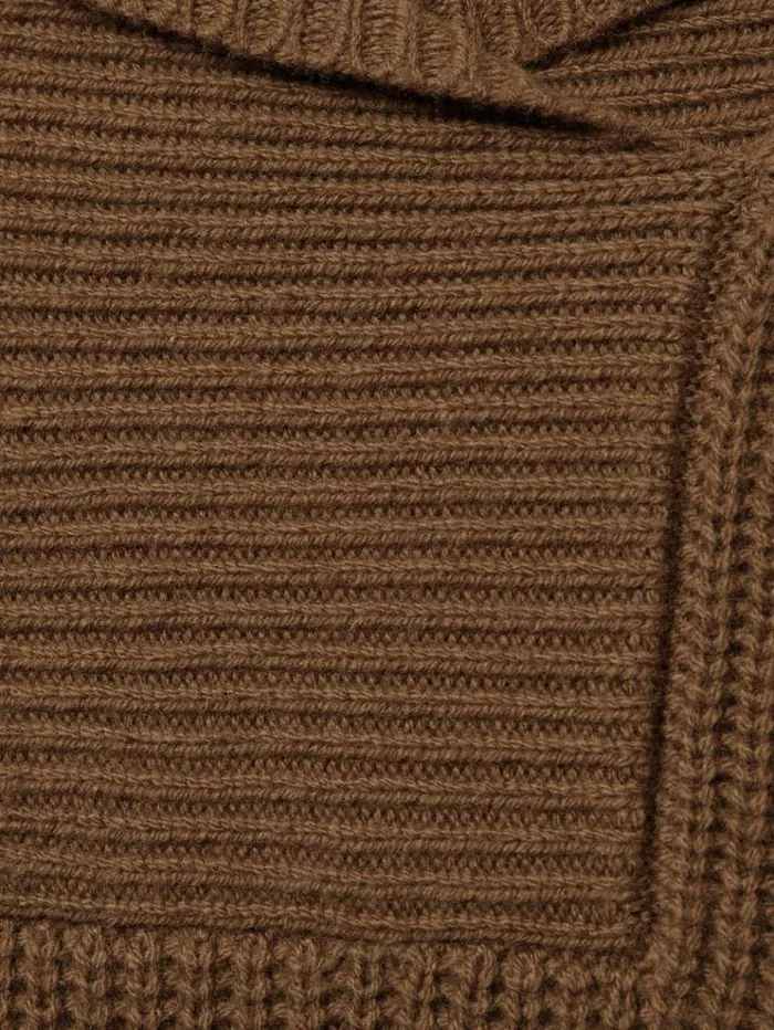 REISS Sweaters WomenMen Reiss Les 100 Ciels Wool And Cashmere Jumper Chestnut