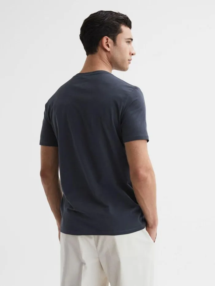 REISS TShirts Men Crew Neck TShirt Airforce Blue