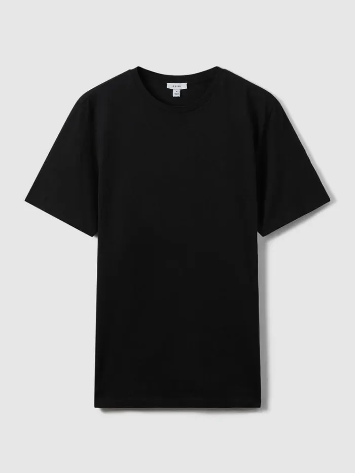 REISS TShirts Men Crew Neck TShirt Black