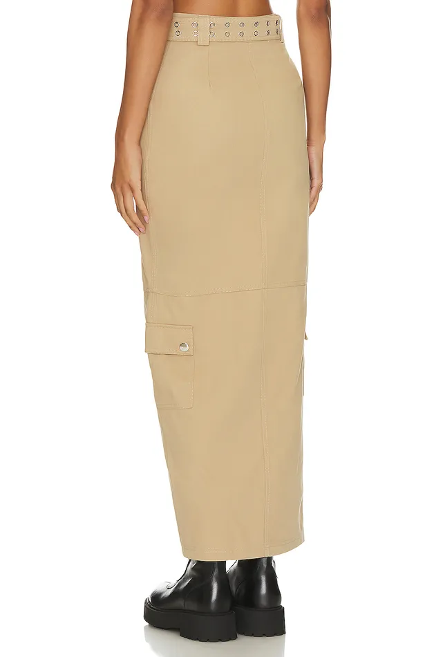Remy Maxi Skirt Taupe Neutral Women Lovers and Friends Skirts Remy Maxi Skirt Taupe Neutral Women Lovers and Friends Skirts