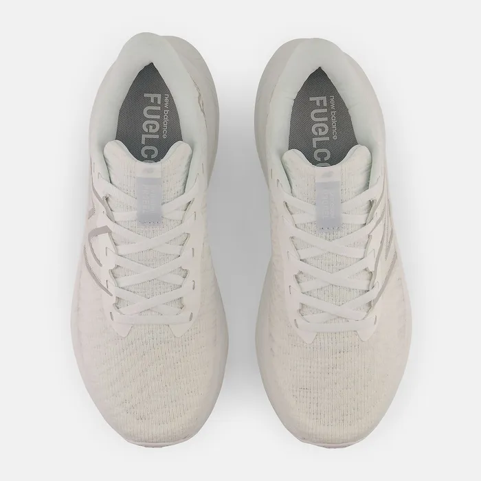 Running Women New Balance FuelCell Propel v4 White with Quartz Grey Running Women New Balance FuelCell Propel v4 White with Quartz Grey