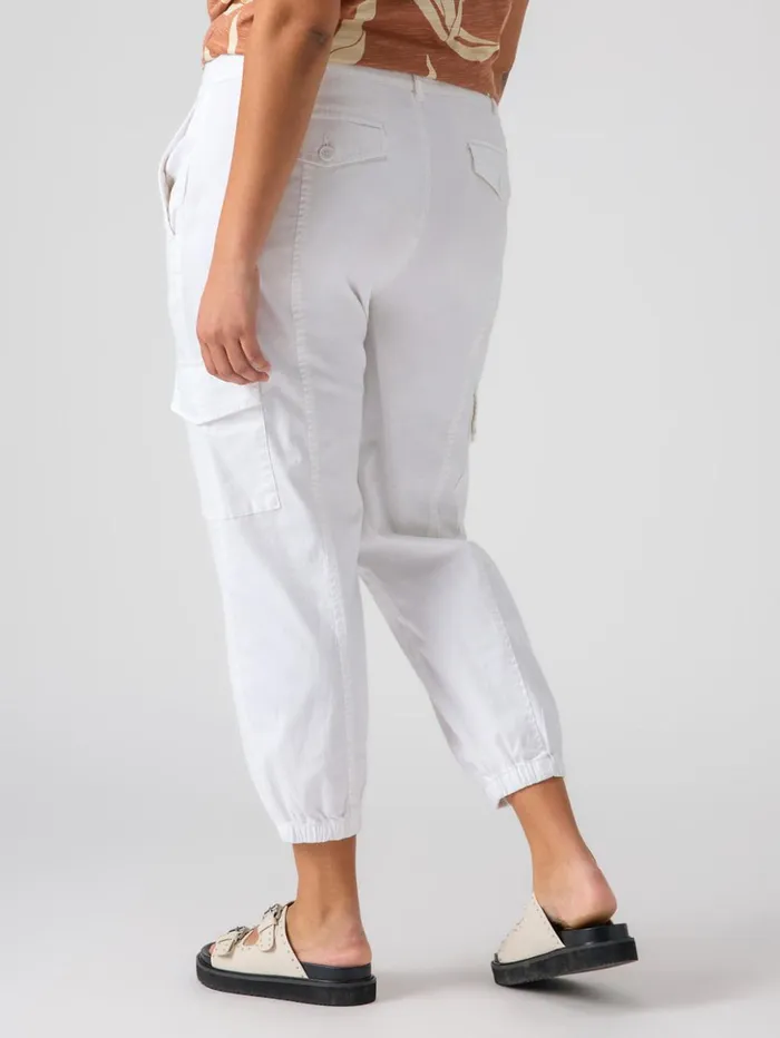 Sanctuary Clothing Inclusive Women Rebel Standard Rise Pant Brilliant White Inclusive Collection