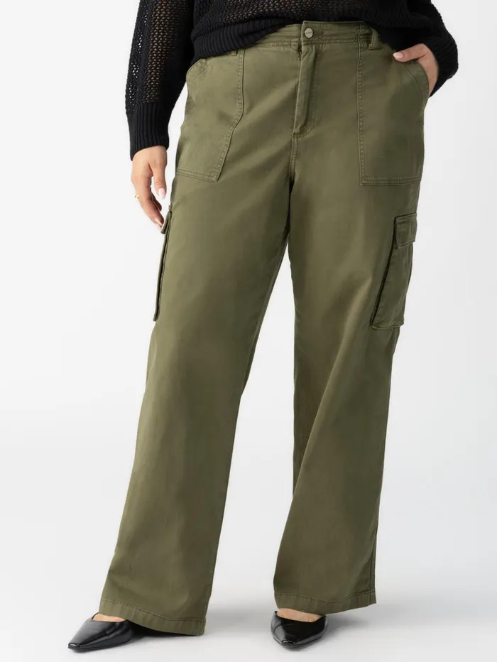 Sanctuary Clothing Inclusive Women Reissue Cargo Standard Rise Pant Mossy Green Inclusive Collection Sanctuary Clothing Inclusive Women Reissue Cargo Standard Rise Pant Mossy Green Inclusive Collection