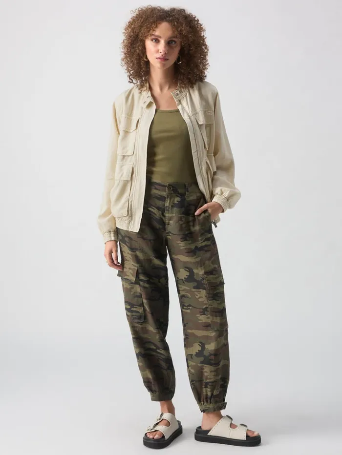 Sanctuary Clothing Jackets and Outerwear Women Field Utility Jacket Birch