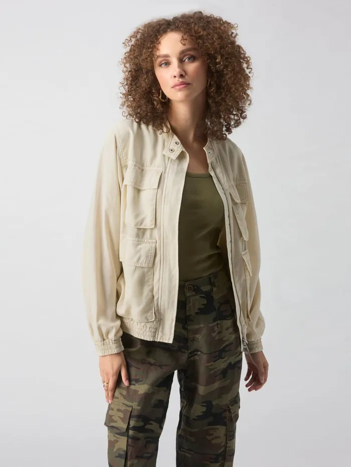 Sanctuary Clothing Jackets and Outerwear Women Field Utility Jacket Birch