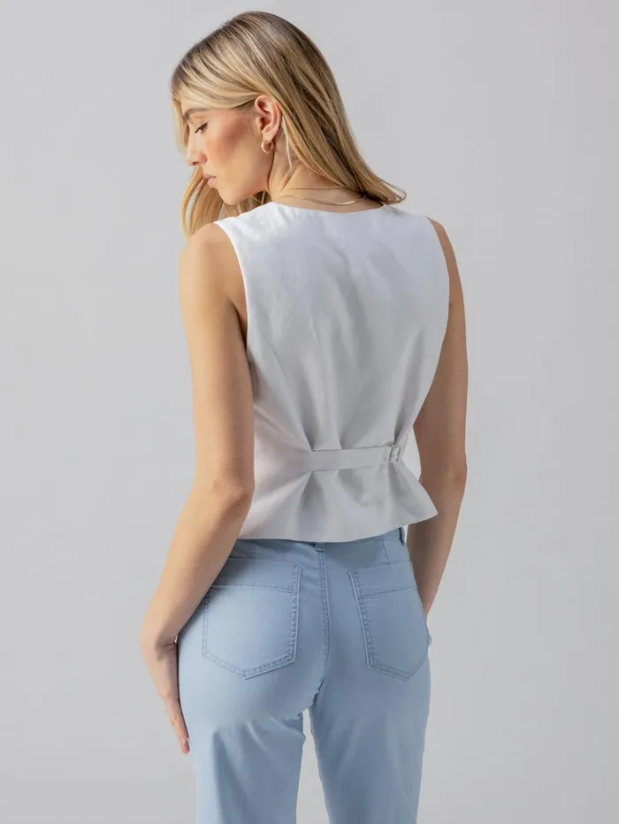Sanctuary Clothing Jackets and Outerwear Women Timeless Vest White