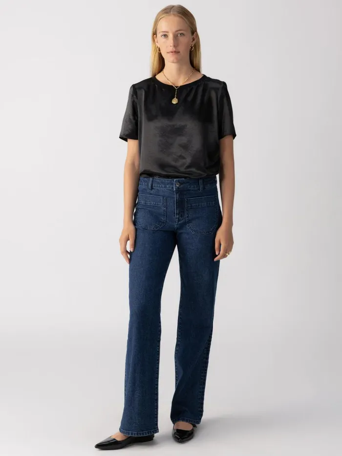 Sanctuary Clothing Pants Women Marine Full Length Standard Rise Jeans Aspen Sanctuary Clothing Pants Women Marine Full Length Standard Rise Jeans Aspen
