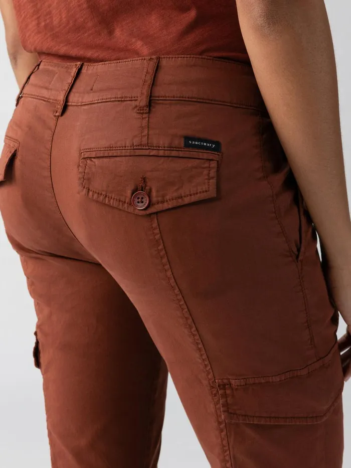 Sanctuary Clothing Pants Women Rebel Standard Rise Pant Rich Clay