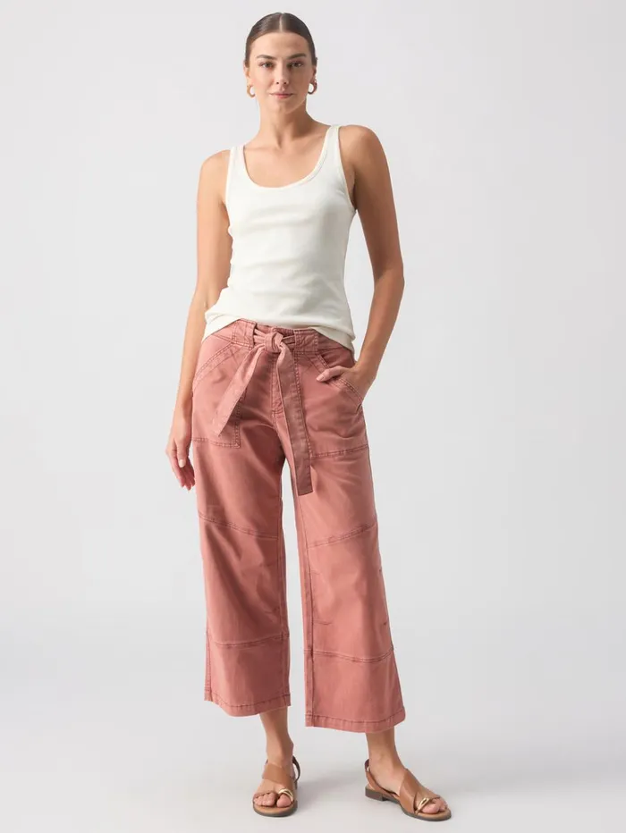 Sanctuary Clothing Pants Women Reissue 90039s Sash SemiHigh Rise Pant Ash Rose