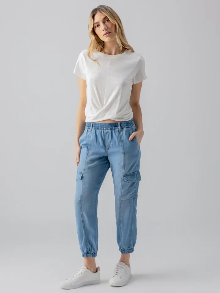 Sanctuary Clothing Pants Women Relaxed Rebel Standard Rise Pant Sun Drenched