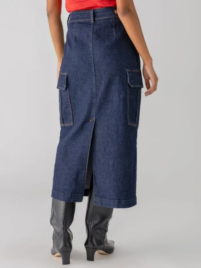 Sanctuary Clothing Skirts Women Essential Cargo Standard Rise Skirt Magnetic