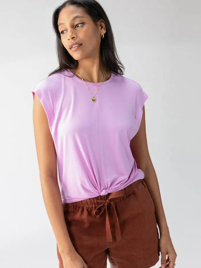 Sanctuary Clothing Tees and Tops Women New Era Tee Iris