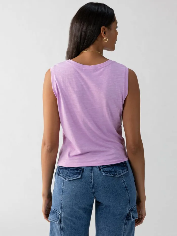 Sanctuary Clothing Tees and Tops Women Twisted Tank Iris