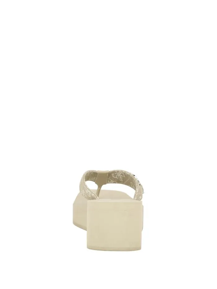 Sandals Edany Denim G Buckle Wedge Sandals Taupe 8211 GUESS Women Sandals Edany Denim G Buckle Wedge Sandals Taupe 8211 GUESS Women