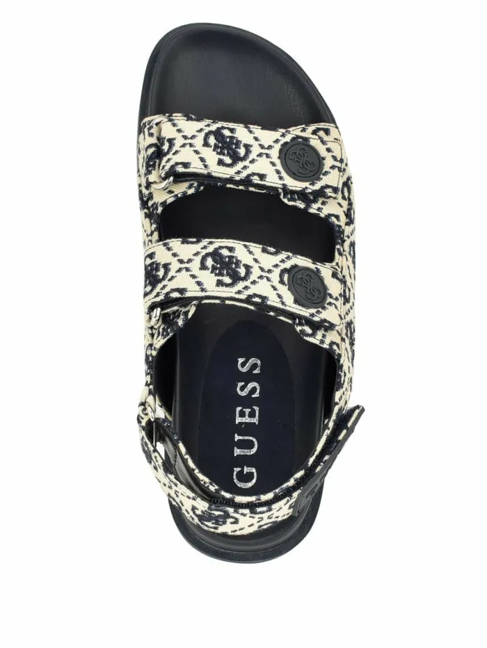Sandals Fadey Signature Sandals Dark Blue 400 GUESS Women Sandals Fadey Signature Sandals Dark Blue 400 GUESS Women
