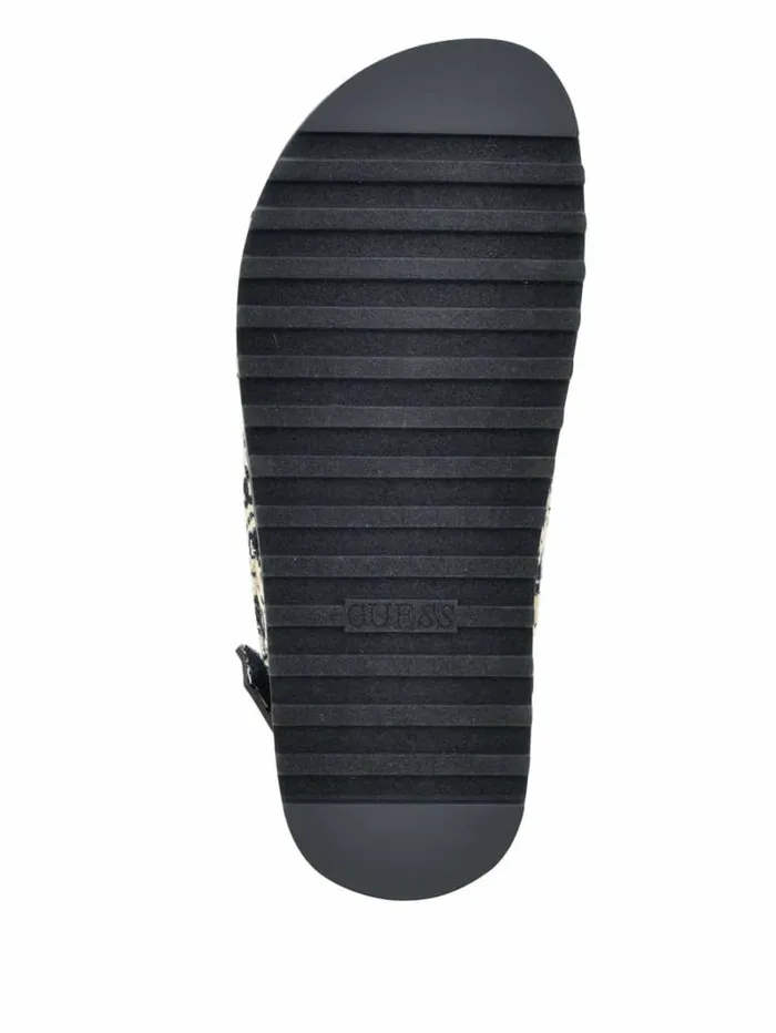 Sandals Fadey Signature Sandals Dark Blue 400 GUESS Women Sandals Fadey Signature Sandals Dark Blue 400 GUESS Women
