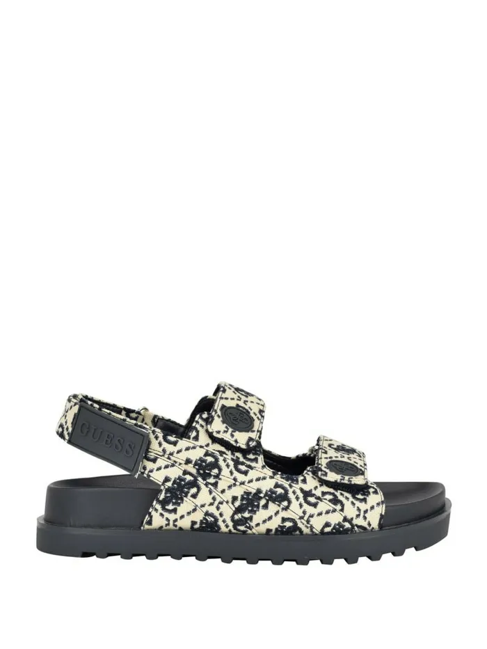 Sandals Fadey Signature Sandals Dark Blue 400 GUESS Women Sandals Fadey Signature Sandals Dark Blue 400 GUESS Women