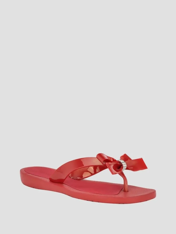 Sandals GUESS Women Tutu Bowtie Sandals RedBlack
