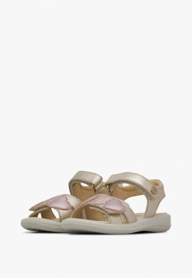 Sandals Kids Naturino NATURINO NIVES Platinum Sandals Kids Naturino NATURINO NIVES Platinum