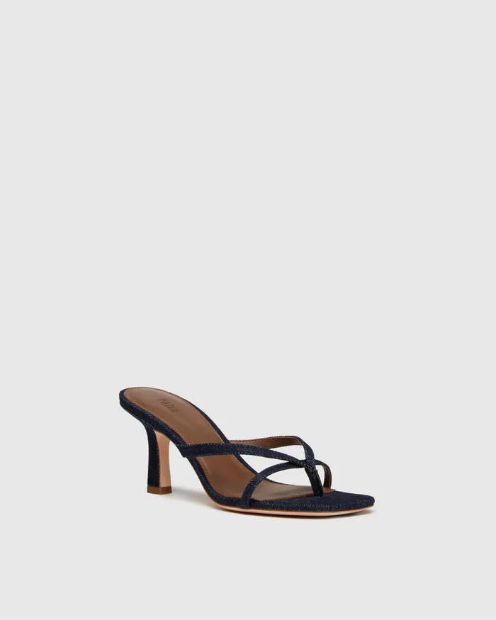 Sandals PAIGE Women Noah Sandal 8211 Dark Indigo Sandals PAIGE Women Noah Sandal 8211 Dark Indigo