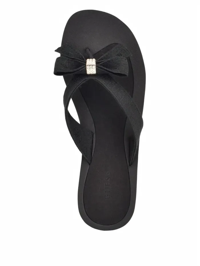 Sandals Tuta Bowtie Sandals Black 002 GUESS Women