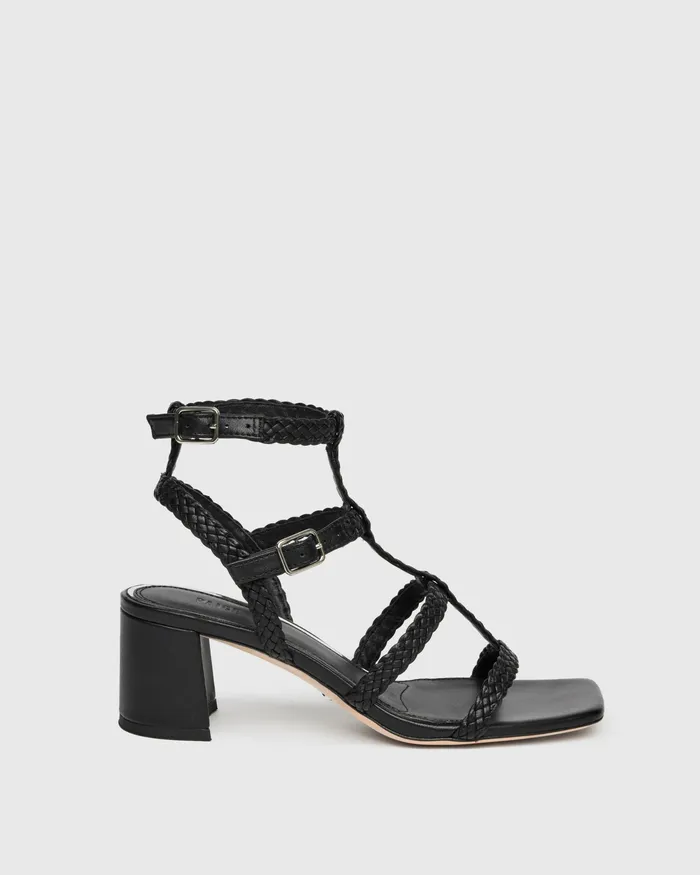 Sandals Women Eliza Sandal 8211 Black Leather PAIGE