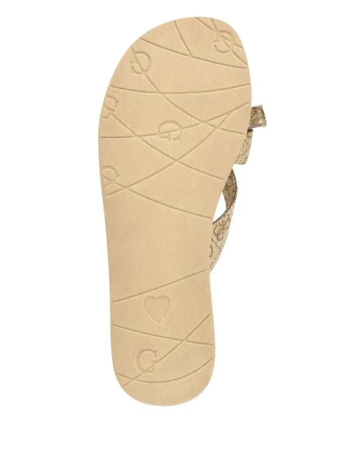Sandals Women GUESS Tuta Bowtie Sandals Gold