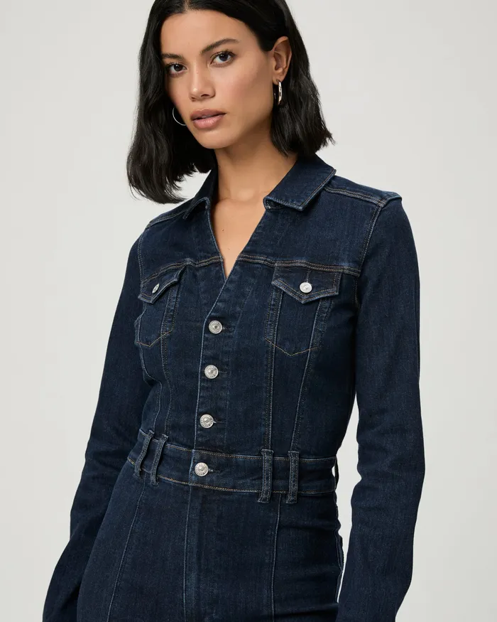 Sasha Long Sleeve Jumpsuit 8211 Peregrine Women Jumpsuits and Rompers PAIGE Sasha Long Sleeve Jumpsuit 8211 Peregrine Women Jumpsuits and Rompers PAIGE