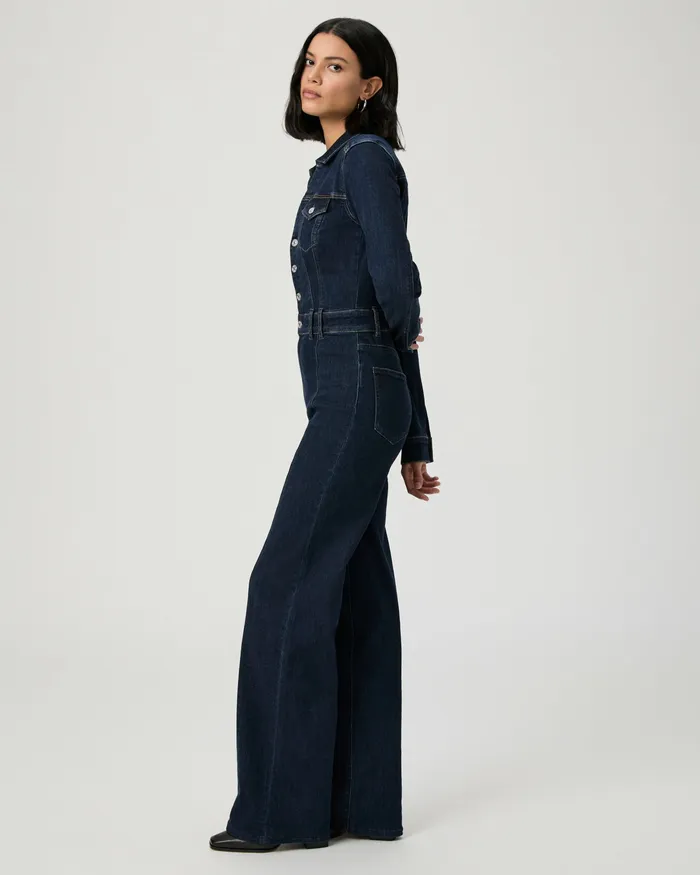 Sasha Long Sleeve Jumpsuit 8211 Peregrine Women Jumpsuits and Rompers PAIGE Sasha Long Sleeve Jumpsuit 8211 Peregrine Women Jumpsuits and Rompers PAIGE