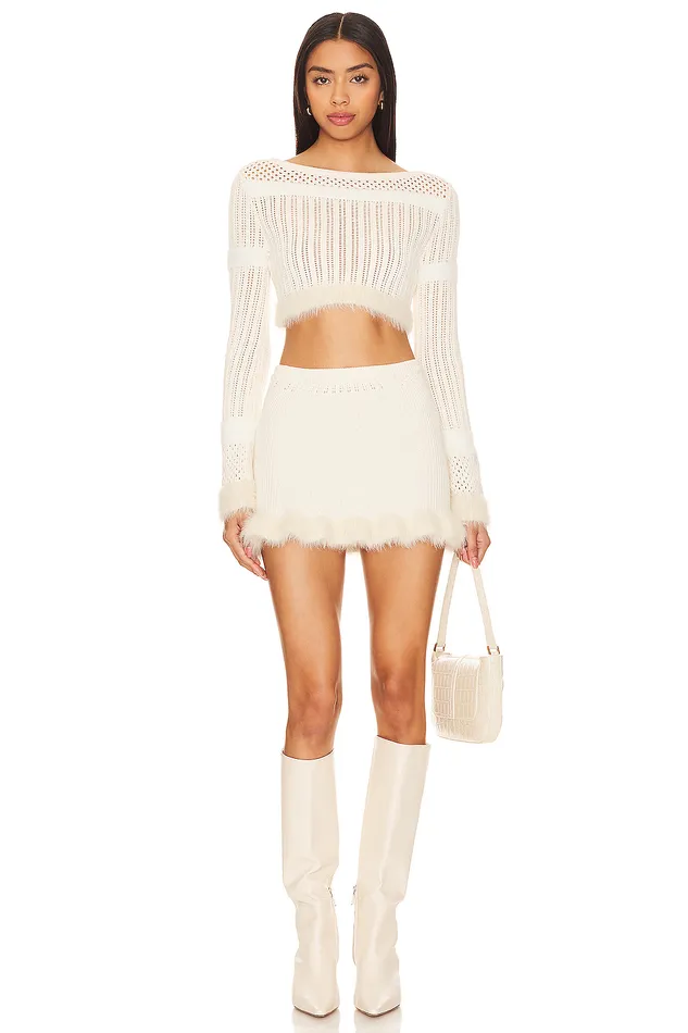 Savannah Skirt Ivory Women Lovers and Friends Skirts Savannah Skirt Ivory Women Lovers and Friends Skirts