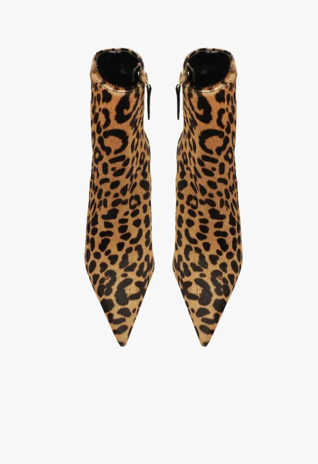 Schutz Shoes Booties Mikki Leather Bootie Snake Printed 8211 Women