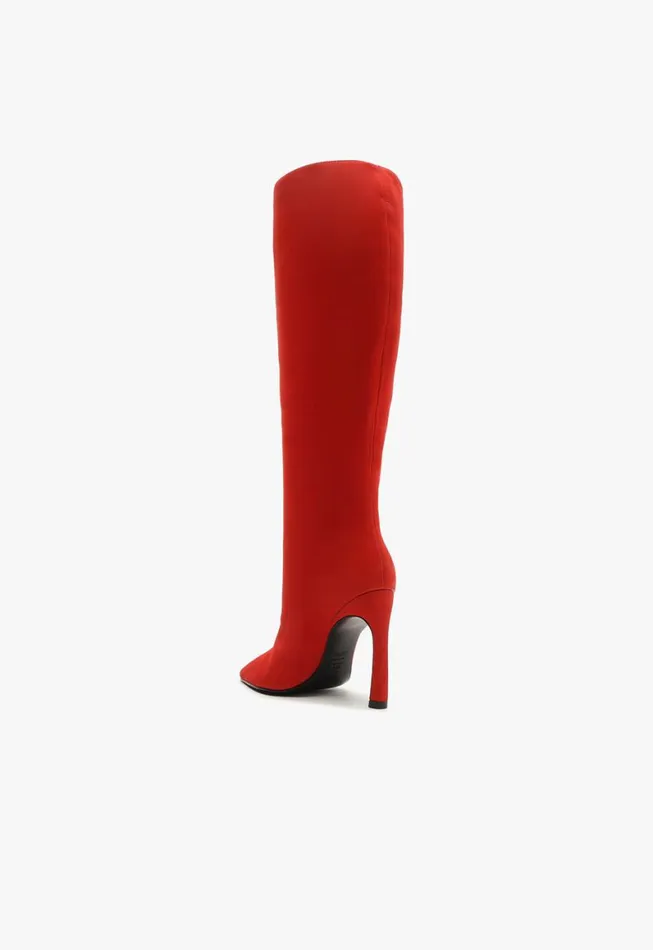 Schutz Shoes Boots Cate Curve Boot Red 8211 Women